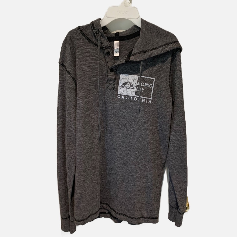 Teemax Morro Bay sweatshirt hoodie.  Long sleeve, pullover size Med.
